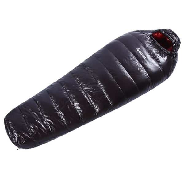 Black Crag black goose down Kolon 10D nylon sleeping bag